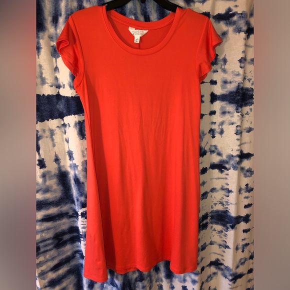 Flowy T-Shirt Dress - Picture 1 of 3